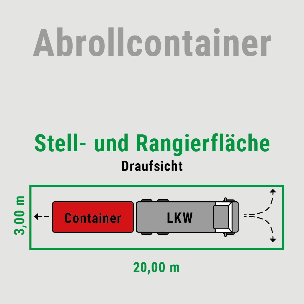 11 cbm Abrollkipper-Mulde